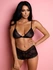 Tina crni L/XL komplet erotskog donjeg rublja