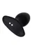 Analna čaura lovense Hush 2 (s), silikon, Crna, 12,1 cm