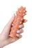 Kokos mlaznica je realna sa dodatnom stimulacijom, TPE, telesna, 12.7 cm (ES.04-S)