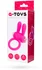 Эrekcionnoe prsten na penis TOYFA A-Igračke Rabbi, silikonski, roze, Ø 2,5 cm