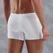 Beli boxeri DOREANSE izduženi poluprozirni