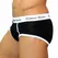 Gaćice muške brife su crne