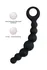 Analni stimulans Popo Pleasure bi TOIFA carina, vodootporan, silikon, Crna, 19 cm, Ø 3 cm