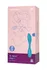 Satisfier G-Spot Flek 1 multifunkcionalni vibrator za parove, plava