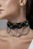 Choker sa lančanim ogrlicama i ogrlicom