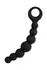 Analni stimulans Popo Pleasure bi TOIFA carina, vodootporan, silikon, Crna, 19 cm, Ø 3 cm