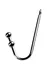 Kuka analni sa dve lopte, Toifa Metal, Metal, srebro, 41 cm