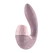 Vibrator sa vakuumskim stimulatorom Satisfier Supernova, roze