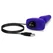 Analni premium pluta sa 3 motora B-Vibe Trio plug Purple
