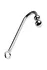 Kuka analni sa dve lopte, Toifa Metal, Metal, srebro, 41 cm