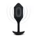 Čep za nošenje sa vibracijama crni B-Vibe Vibrating Snug plug 4