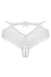 Erotske Gaćice Erolanta Agnes čipka, bela (42-44)