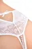 Erotske gaćice sa bisernim koncem Erolanta Joan, bele (46-48)