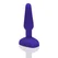 Analni premium pluta sa 3 motora B-Vibe Trio plug Purple