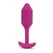Čep za nošenje sa vibracijama Pink B-Vibe Vibrating Snug plug 2