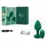 Vibrirajuća čaura Vibrating Jevel plug M/L u zelenoj boji