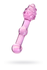 Sekus Glass dvostrani Dildo, staklo, roze, 17 cm