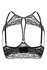 Erotski Bralette Erolanta Sandra sa otvorenim grudima čipka, Crna( 46-48)