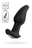 Erotist Hurricane analna čaura sa efektom rimminga, silikon, Crna, 14 cm