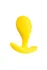Analna čaura Todo bi Toifa Blob, silikon, žuta, 5,5 cm, Ø 2,1 cm