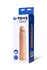 Dodatak za penis TOIFA a-Tois, Softskin, telesni, 16,5 cm