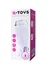 Realni masturbator TOYFA A-toys Coochy, TPR, bela, 21 cm
