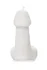 Sveća Pecado BDSM Penis srednji, bela, 47 gr.