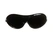 Maska za oči od eko kože crna