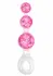 ToyJoy Crystal Trio Medium analni čep od tečnog silikona sa svetlucavim dizajnom