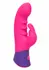 Bunny silikonski vibrator za intimno zadovoljstvo sa 10 modova vibracije vodootporan USB roze
