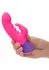 Bunny silikonski vibrator za intimno zadovoljstvo sa 10 modova vibracije vodootporan USB roze