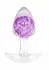ToyJoy Crystal Plug Medium tečni silikon glamurozan izgled 8713221845078