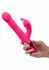 Kissing Butterfly multifunkcionalni silikonski vibrator u roze boji