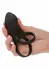 Closer Rechargeable Ring Feel silikonski dvostruki prsten, 10 modova, vodootporan