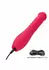 Glide Sensation Turbo Glide masažer, 10 modova vibracije, vodootporan, USB punjenje, roze