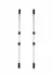 Mr. Steel Nipple Sticks podesive šipke za bradavice od nerđajućeg čelika 20cm