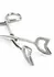 Mr. Steel Cube Tongs V Shape precizni instrument od nerđajućeg čelika