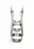 Mr. Steel Double Finger Pinwheel Stainless Steel Sensory Tool