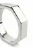 Mr. Steel Nut C-Ring 55mm metalni prsten za penis od nerđajućeg čelika sa heksagonalnim dizajnom