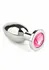 Mr. Steel Jeweled Plug Large luksuzni čelični analni čep sa kristalom veličina L