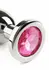 Mr. Steel Jeweled Plug Large luksuzni čelični analni čep sa kristalom veličina L