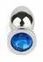 Mr. Steel Jeweled Plug Large, analni čep od nerđajućeg čelika sa ukrasnim kristalom