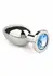 Mr. Steel Jeweled Plug Large, analni čep od nerđajućeg čelika sa ukrasnim kamenom