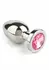 Mr. Steel Jeweled Plug Small metalni analni čep sa ukrasnim kristalom