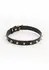Fetish & Fashion Medusa Collar Adjustable PU Black 11.5-17.5in