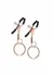 NS Novelties Bound C2 Adjustable Nipple Clamps, Silicone Tips, Metal