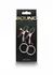 NS Novelties Bound C2 Adjustable Nipple Clamps, Silicone Tips, Metal