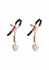 NS Novelties Nipple Clamps G3 podesive metalne štipaljke za bradavice sa silikonskim vrhovima