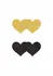 NS Novelties Pretty Pasties Glitter Hearts 2 Pair - Sparkling Adhesive Covers