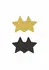 NS Novelties Pretty Pasties Glitter Stars 2 Pair Adhesive Covers
